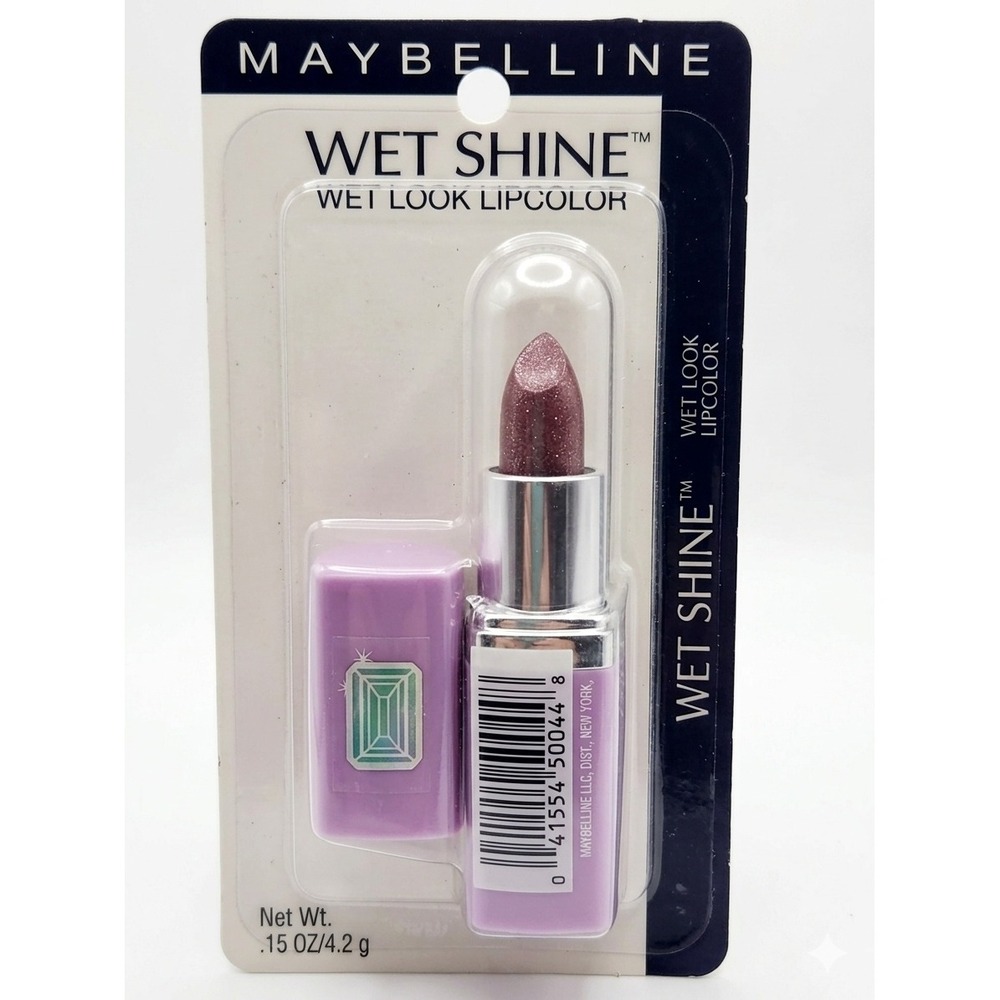 Maybelline Wet Shine Wet Look Lipcolor "Buried Treasure" NEW Vintage